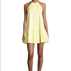 Rebecca Taylor Yellow halter dress